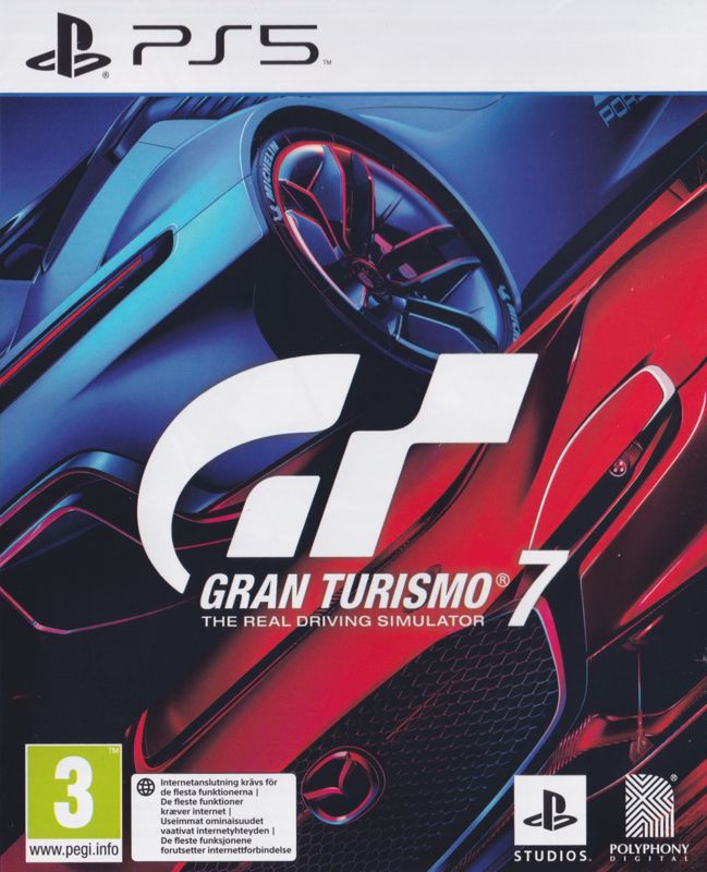 Gran Turismo 7 box art for Playstation 4